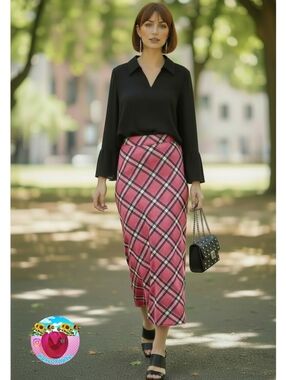 Ralph Lauren Black V-Neck Sheer Blouse- Size XL-EUC